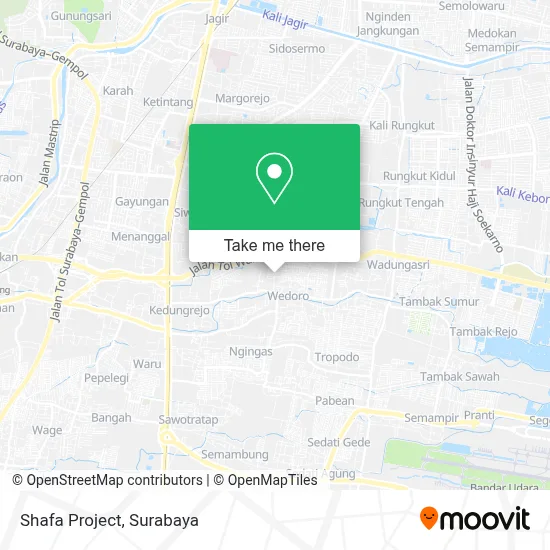 Shafa Project map