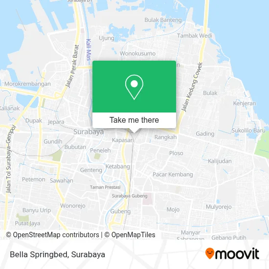 Bella Springbed map