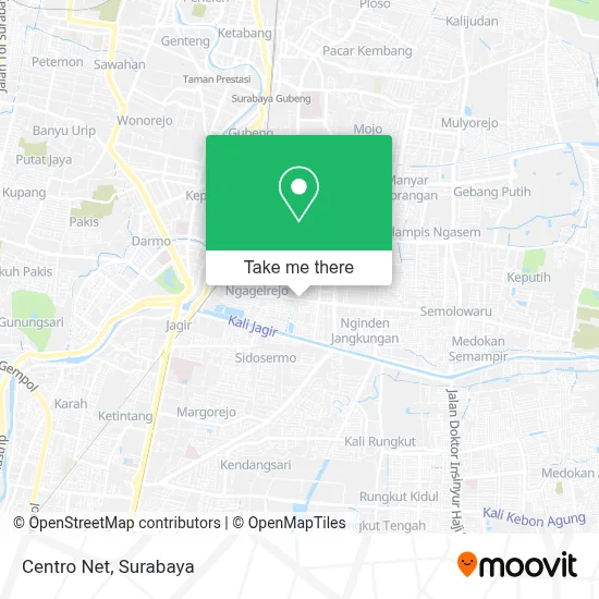 Centro Net map
