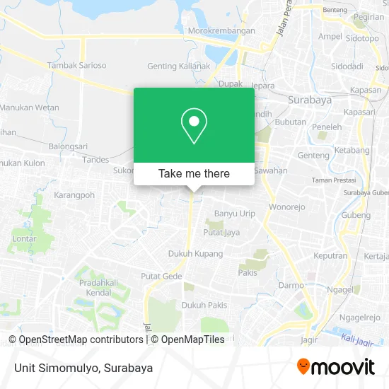 Unit Simomulyo map
