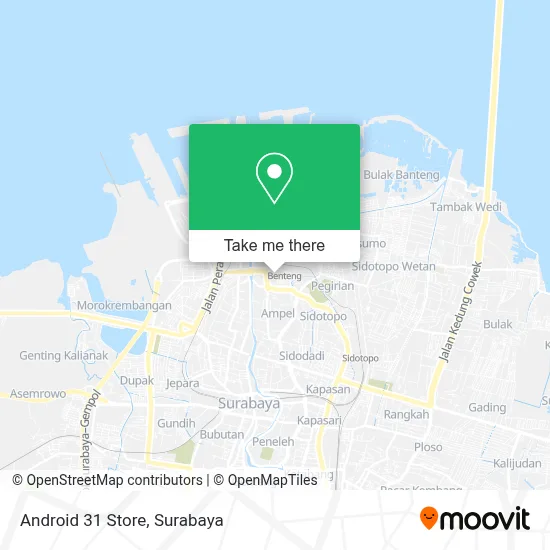 Android 31 Store map