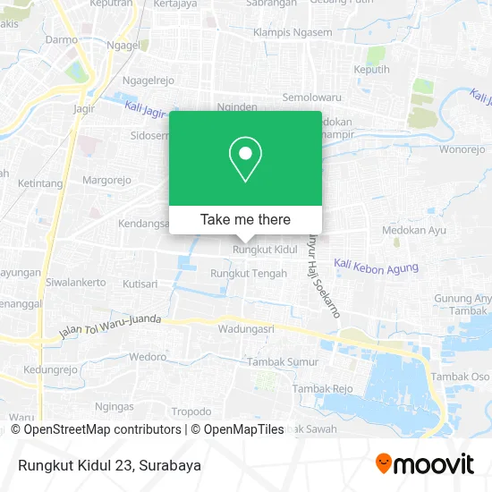 Rungkut Kidul 23 map