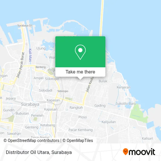 Distributor Oil Utara map