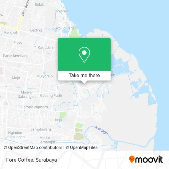Fore Coffee map