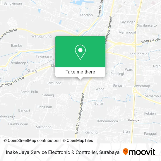 Inake Jaya Service Electronic & Controller map