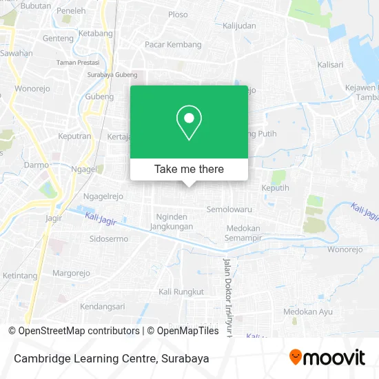Cambridge Learning Centre map