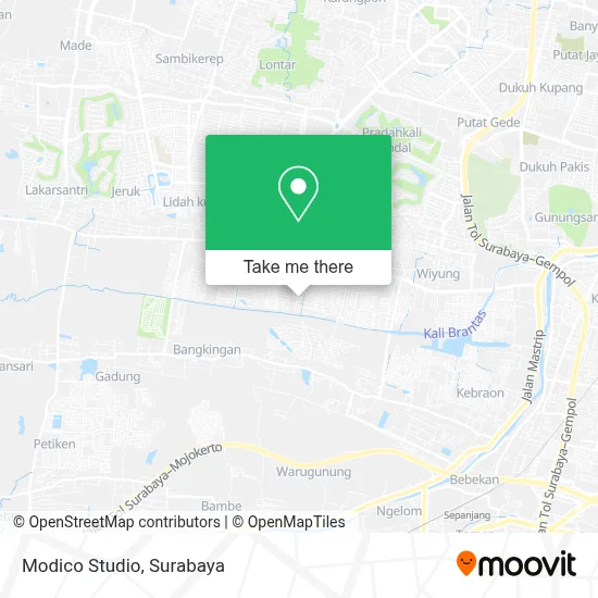 Modico Studio map