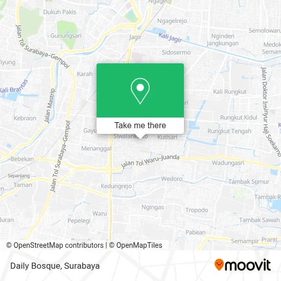 Daily Bosque map