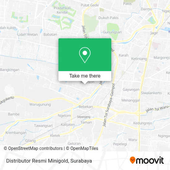 Distributor Resmi Minigold map