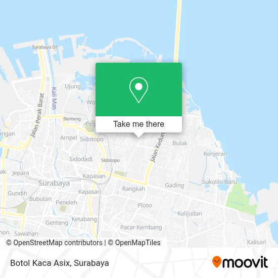 Botol Kaca Asix map