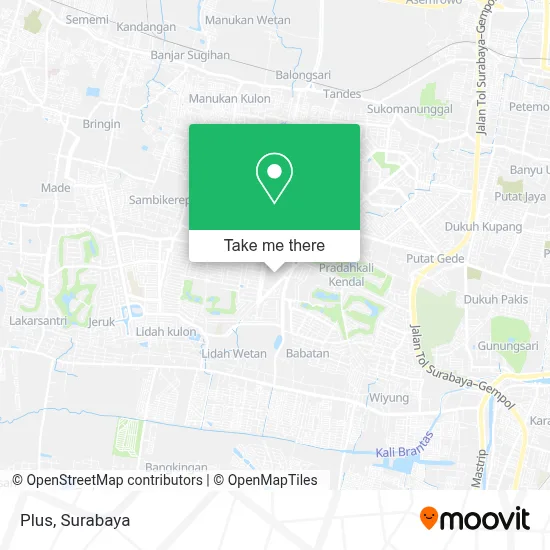 Plus map