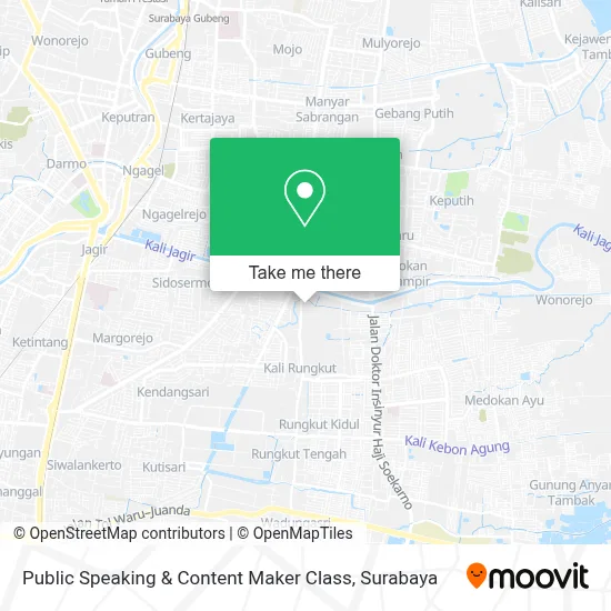 Public Speaking & Content Maker Class map
