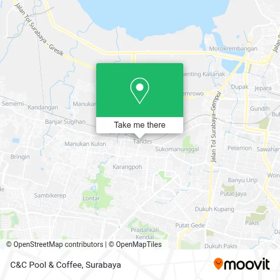 C&C Pool & Coffee map