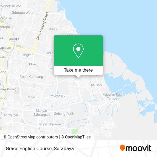 Grace English Course map
