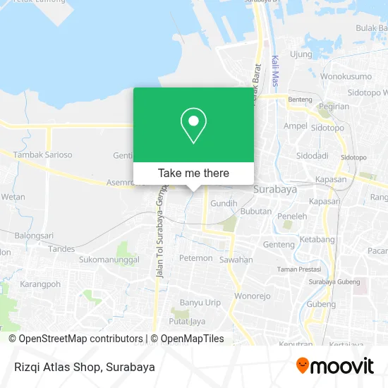 Rizqi Atlas Shop map