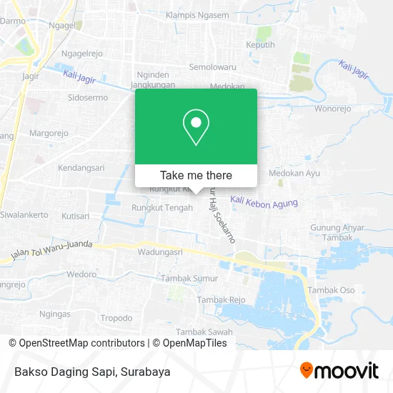 Bakso Daging Sapi map