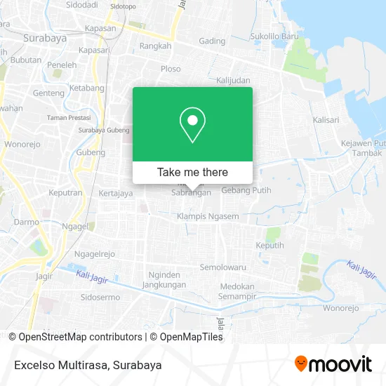 Excelso Multirasa map