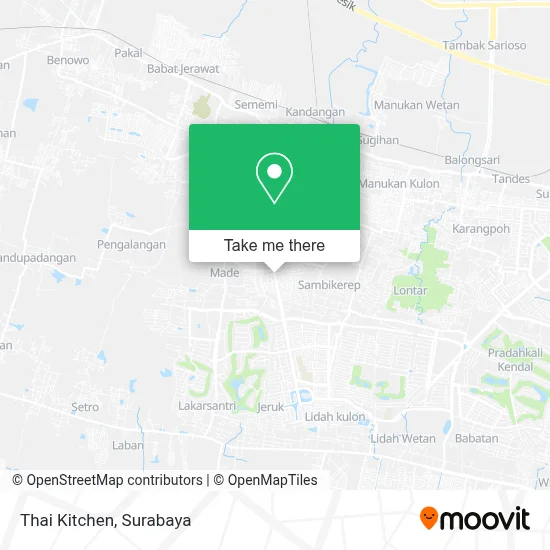 Thai Kitchen map