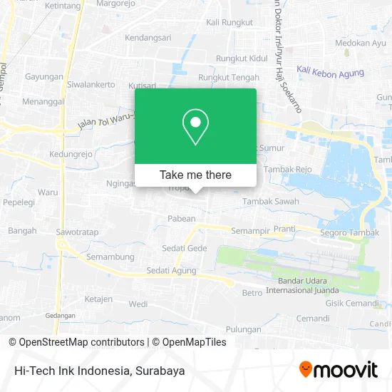 Hi-Tech Ink Indonesia map