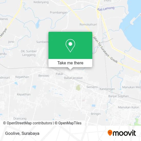 Goolive map