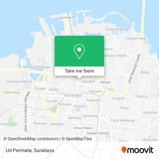 Ud Permata map