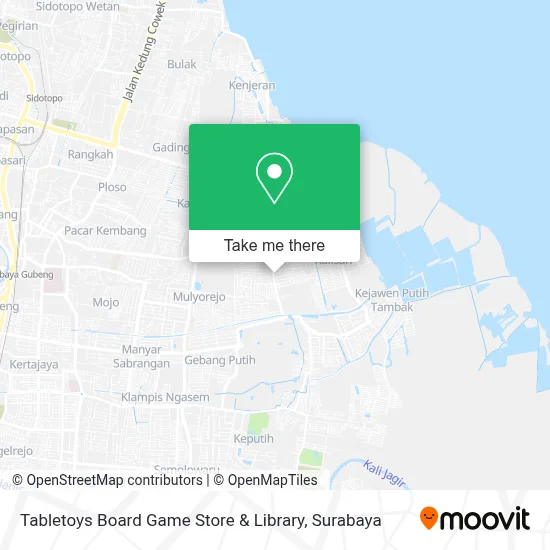 Tabletoys Board Game Store & Library map