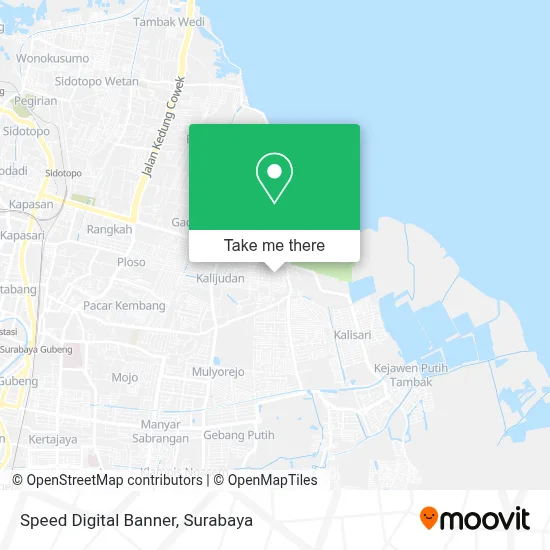 Speed Digital Banner map