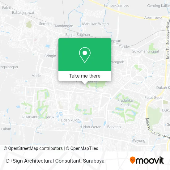 D+Sign Architectural Consultant map