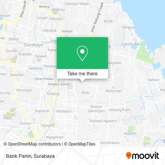 Bank Panin map