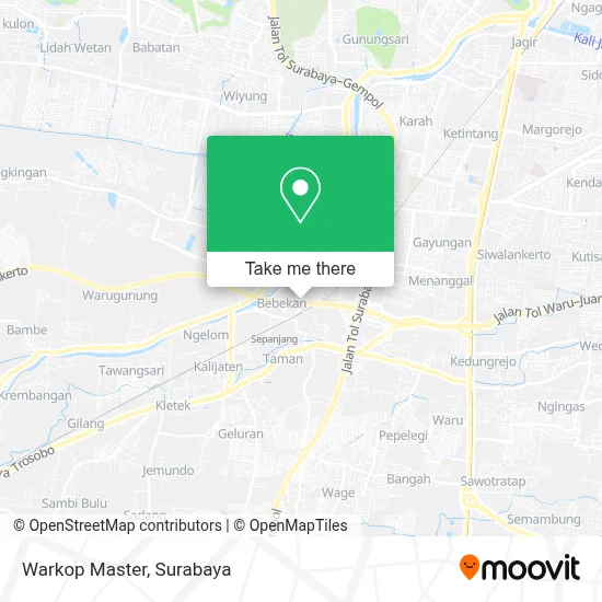 Warkop Master map