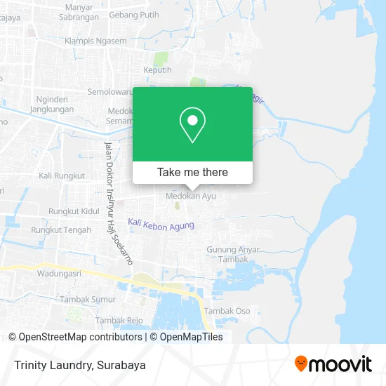 Trinity Laundry map