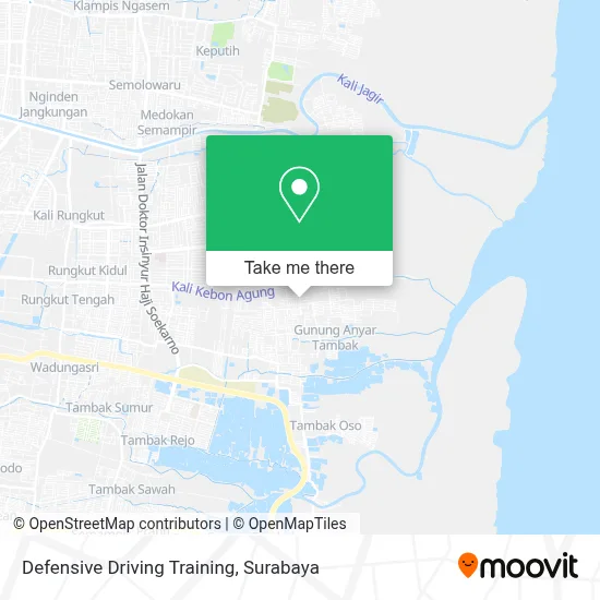 Defensive Driving Training map