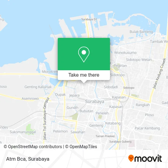 Atm Bca map