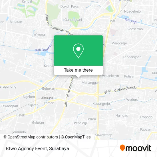 Btwo Agency Event map