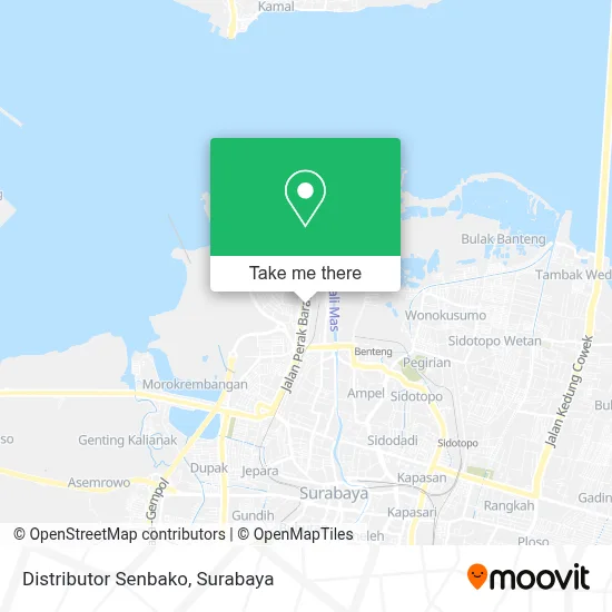 Distributor Senbako map