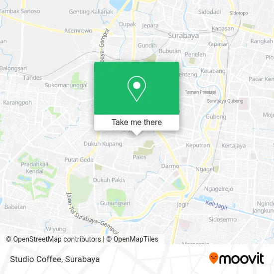 Studio Coffee map