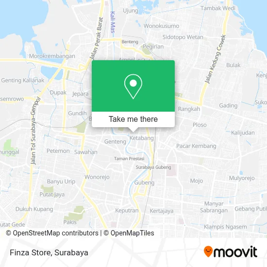 Finza Store map
