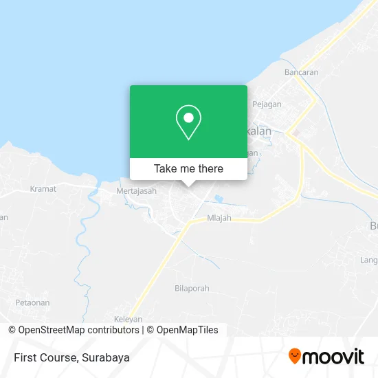First Course map