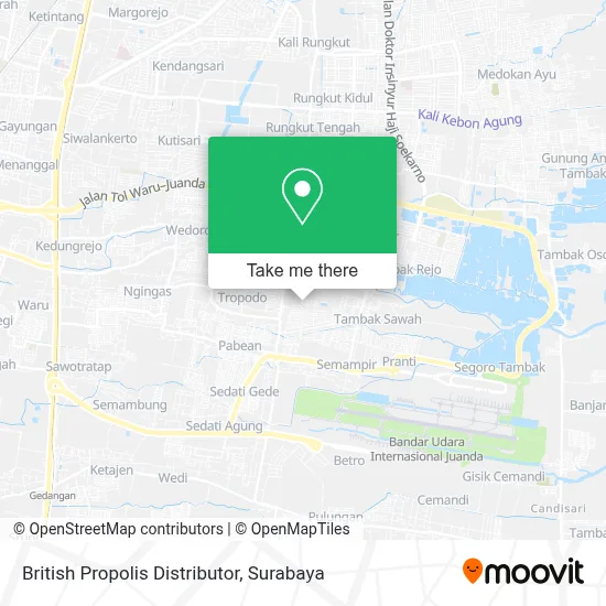 British Propolis Distributor map