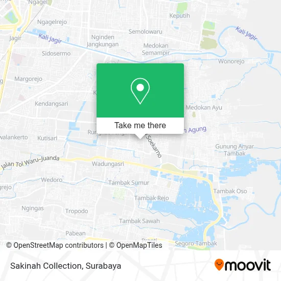 Sakinah Collection map