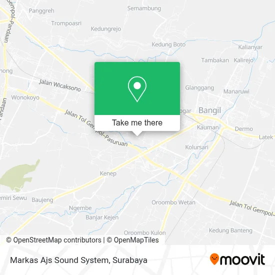 Markas Ajs Sound System map