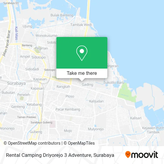 Rental Camping Driyorejo 3 Adventure map