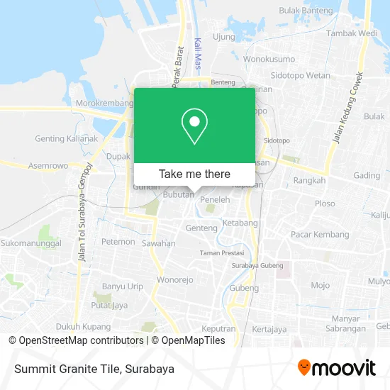 Summit Granite Tile map