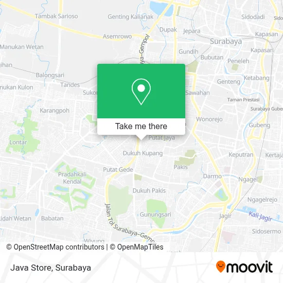 Java Store map