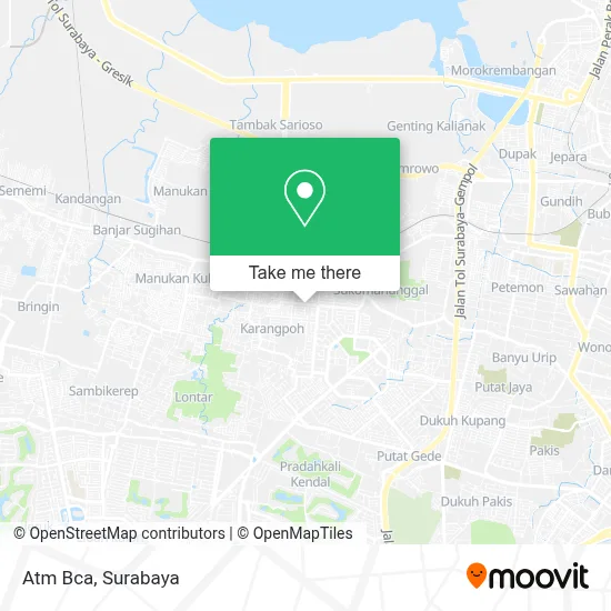 Atm Bca map