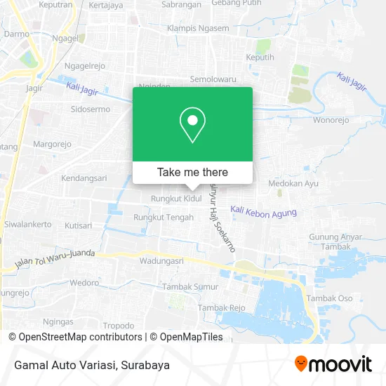 Gamal Auto Variasi map