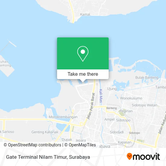 Gate Terminal Nilam Timur map