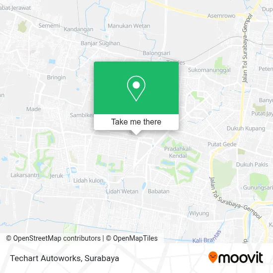 Techart Autoworks map