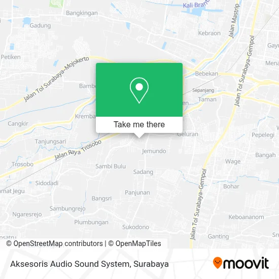 Aksesoris Audio Sound System map