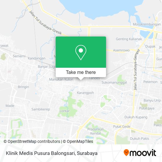 Klinik Medis Pusura Balongsari map
